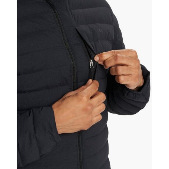 VUORI Steadfast Full Zip Hooded Jacket ~ Black Large L NWT - Picture 6 of 16